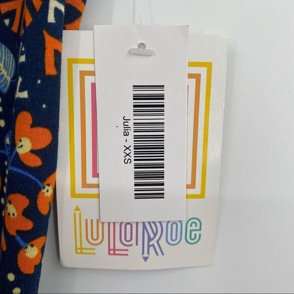 NWT LuLaRoe Julia Bodycon Dress Size XXS - Picture 7 of 7